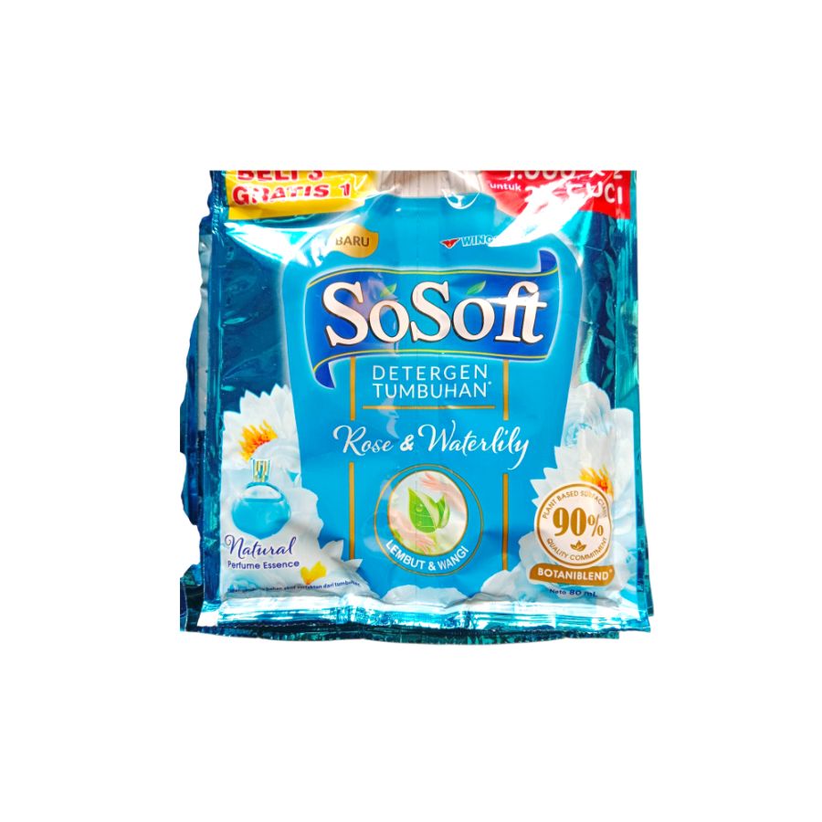 Sosoft Rose & Waterlily 
