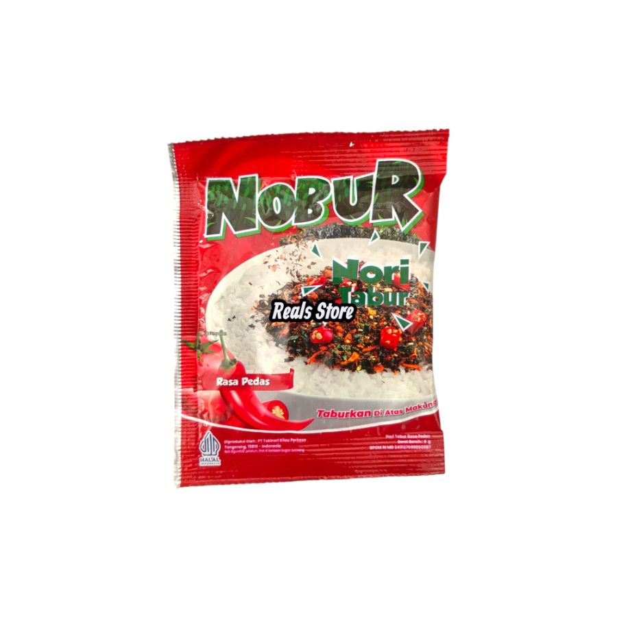 Nobur Nori Tabur Rasa Pedas 4gr