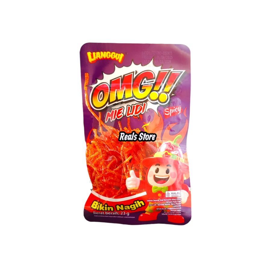 Omg Mie Lidi Spicy 23gr