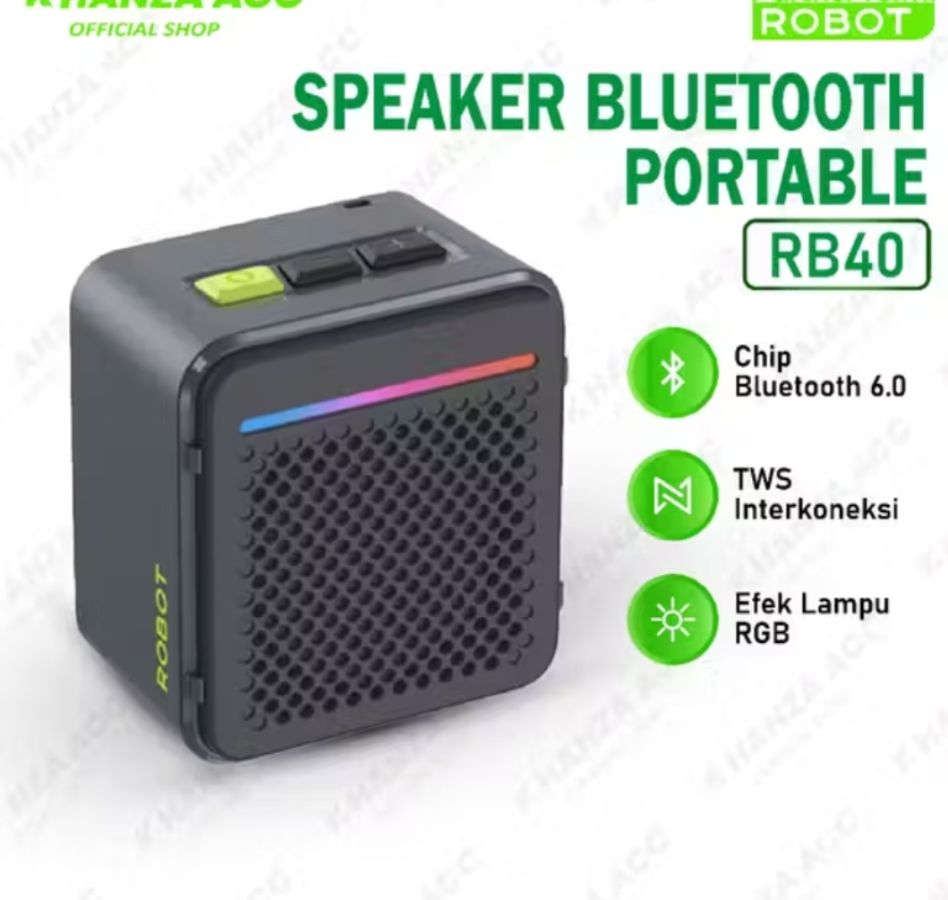 SPEAKER BLUETOOTH ROBOT RB40 