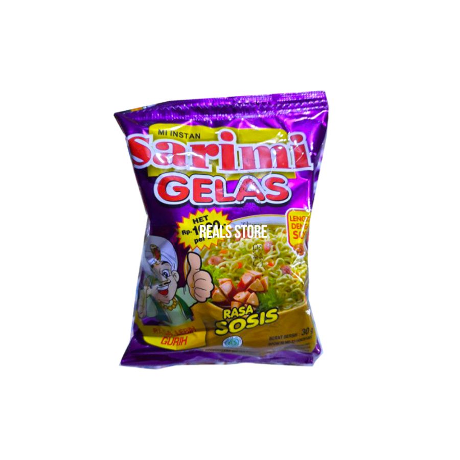 Sarimi gelas Rasa sosis 27gr