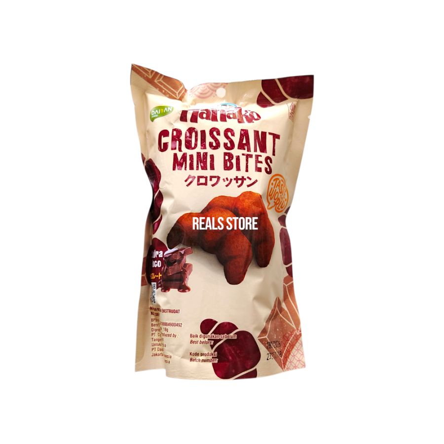 Hanako Crois Sant Mini Bites Rasa Cokelat 18gr