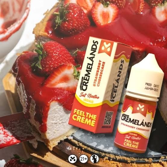 Cremeland Strawberry cheesecake 30ml 30mg