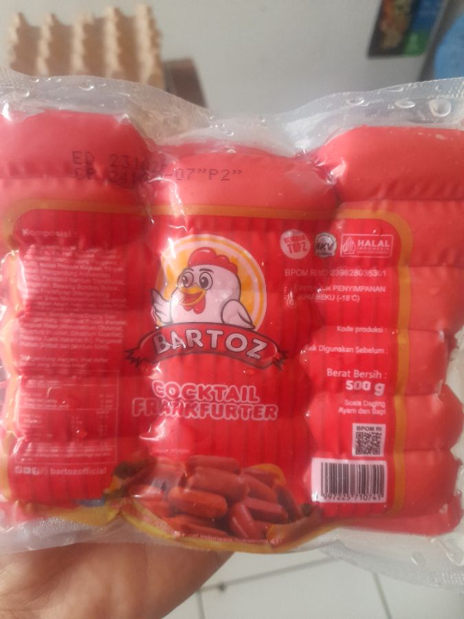 Bartos Cocktail Merah 500Gr