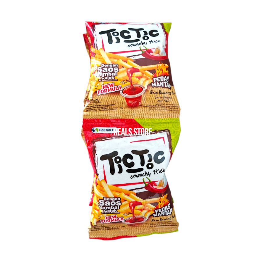 Tictic Pedas Rasa Bawang Asli 