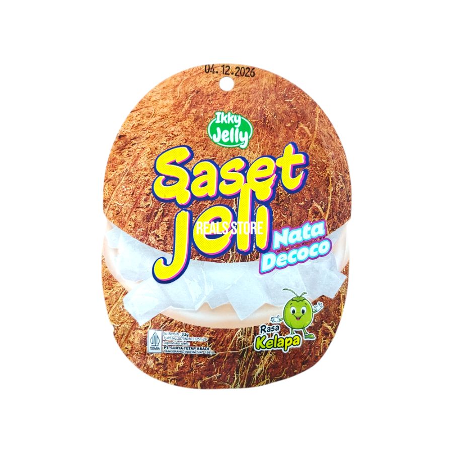 Ikky Jelly Saset Jeli Nata Decoco Rasa Kelapa 32gr
