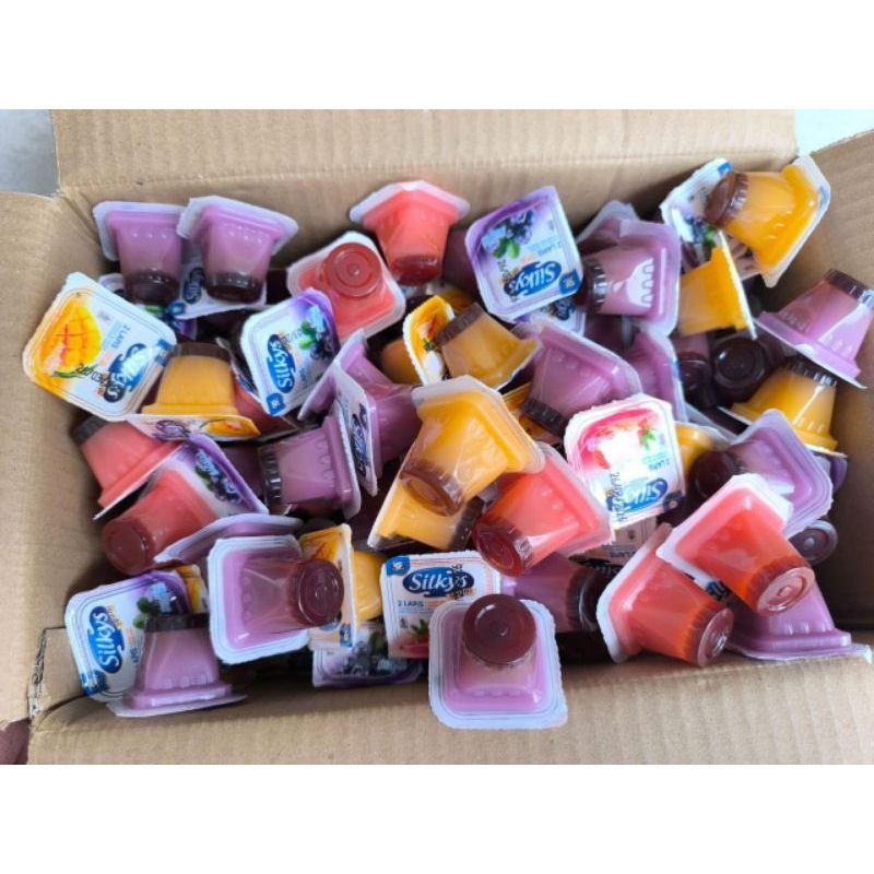 (JELLY SILKY PUDDING 1 KARTON 5KG) PUDDING JELLY 1 DUS