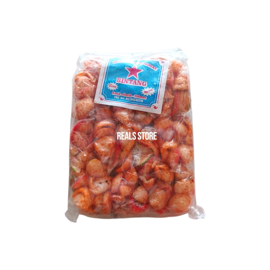 Bintang Kerupuk Bawang Pedas 