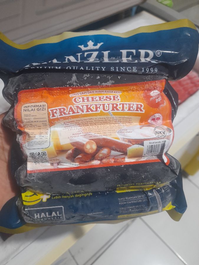 Kanzler Sosis Bakar Keju 6s