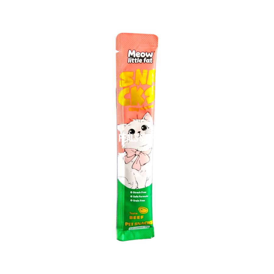 Meow Little Fat Taste Beef 15gr