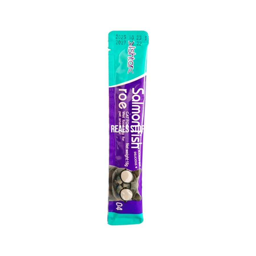 Ishtar Cat Food Salmon Fish 16gr