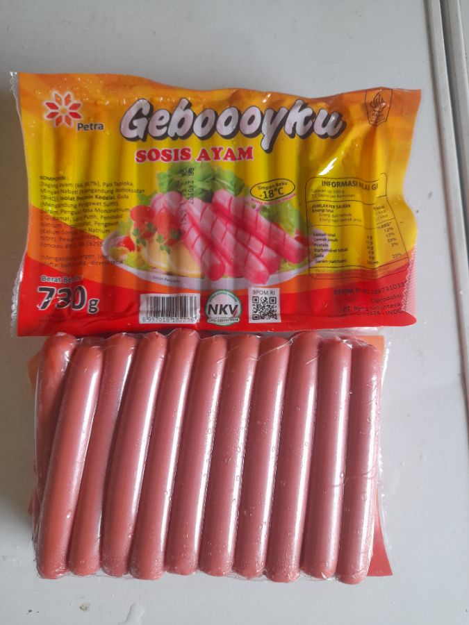 Geboy sosis merah 730gr