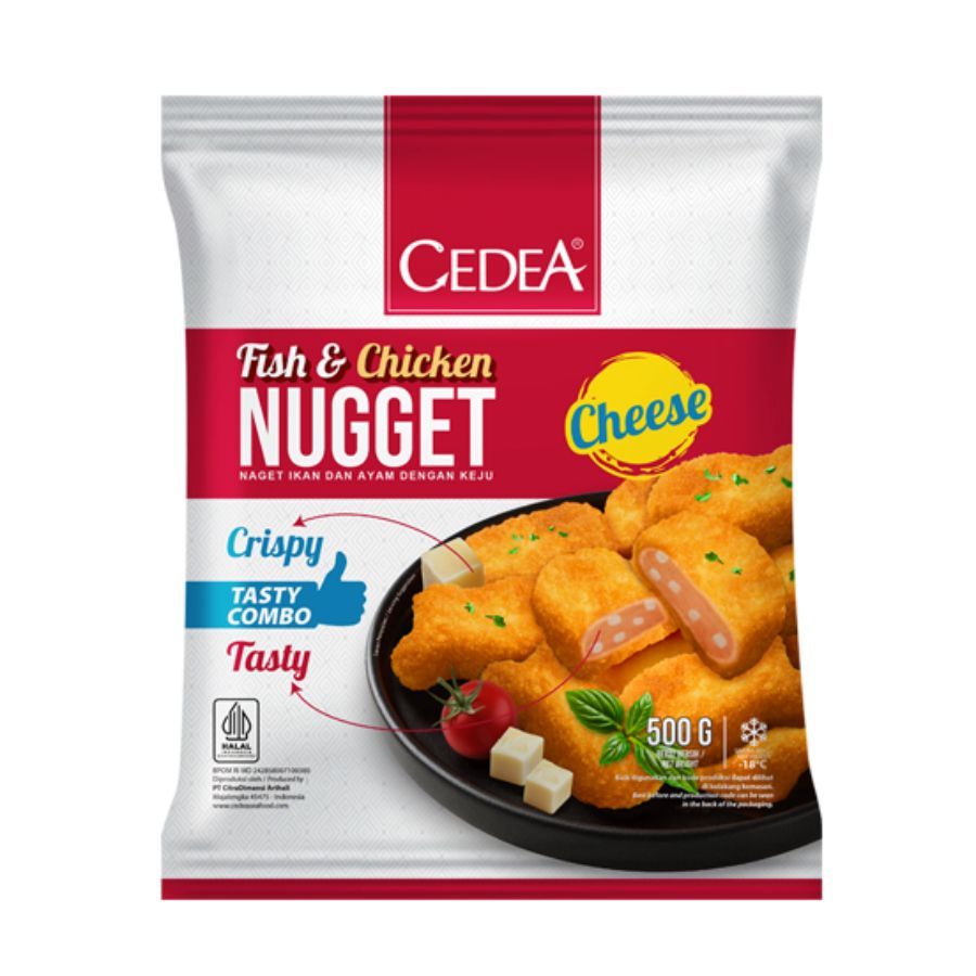 Cedea nugget fish keju 500gr