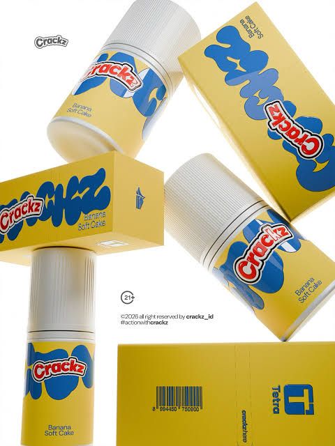 Crackz Banana Softcake 6mg 60ml