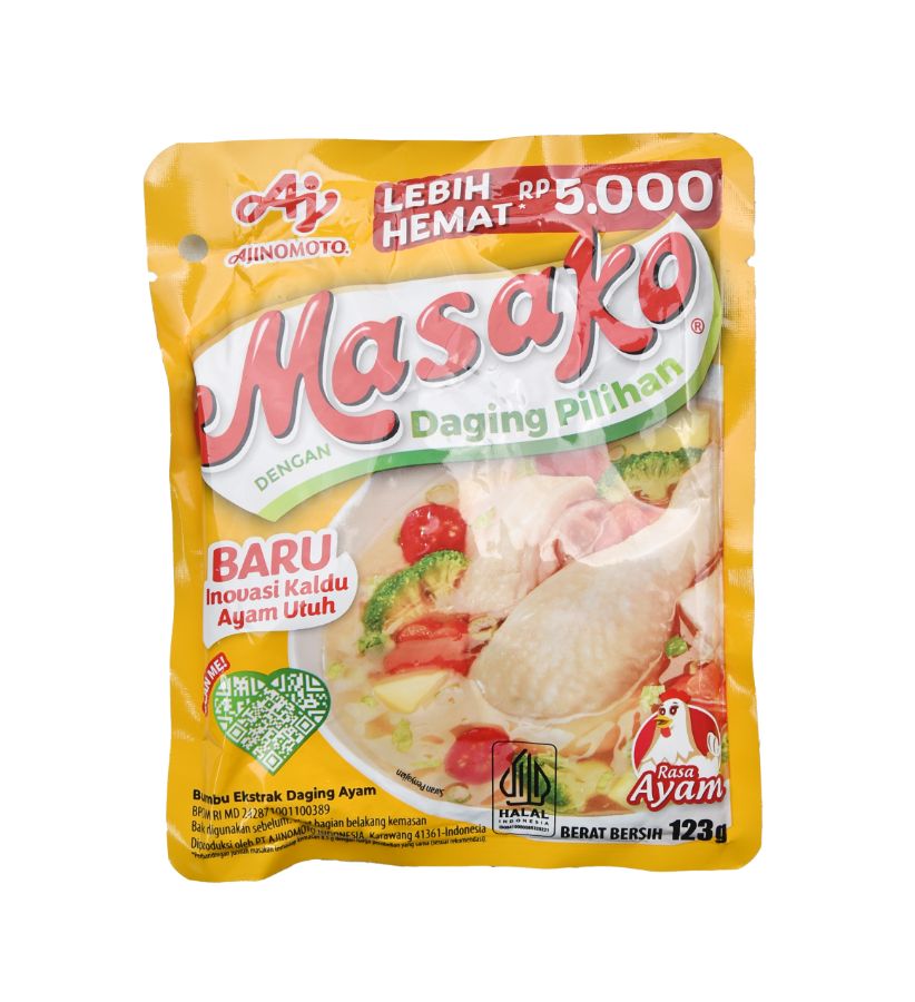 Masako Bumbu Rasa Ayam 123gr