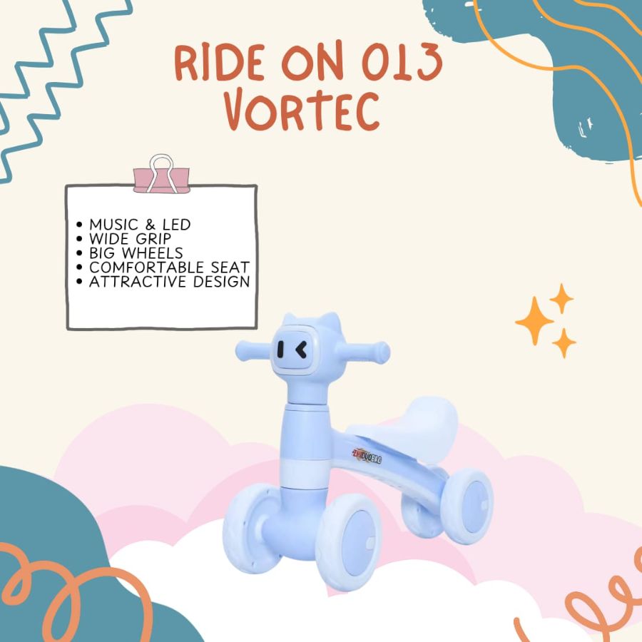Sepeda Dorong Anak Ride On V 13 Music  & Led