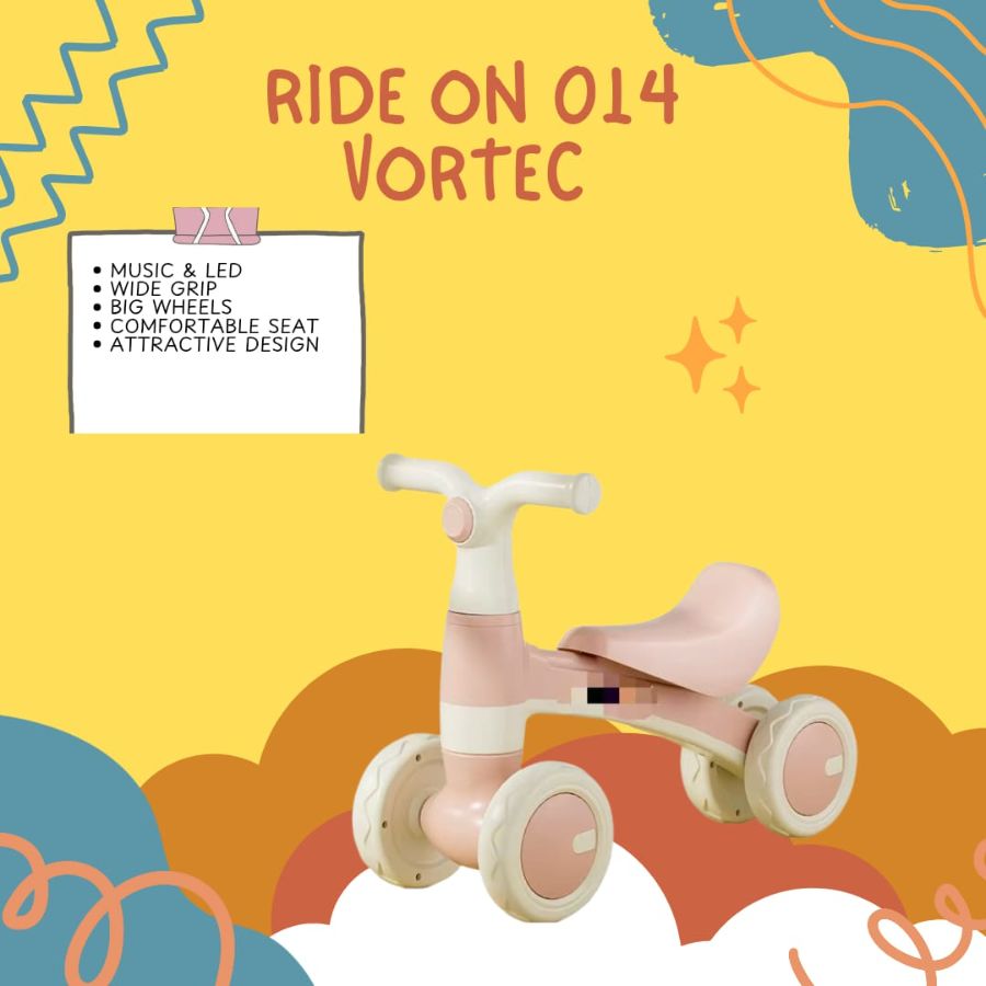 Mainan Anak Ride On Vortec V 14 Music & Led