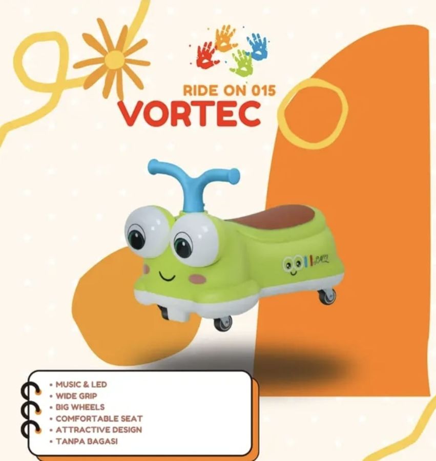 Mainan Anak Ride On Vortec V 15 Music & Led