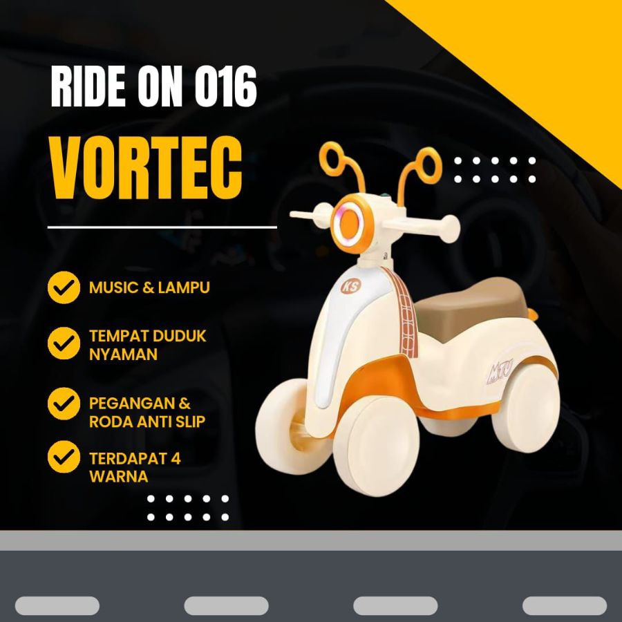 Mainan Anak Ride On V 16 Music & Led 