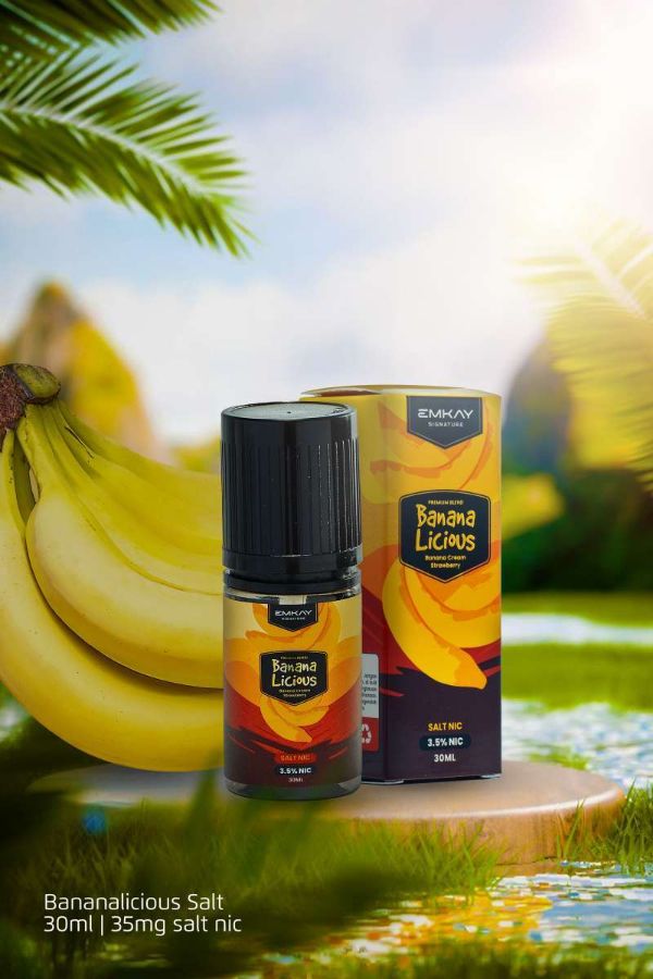 Bananalicious Salt 35mg 30ml