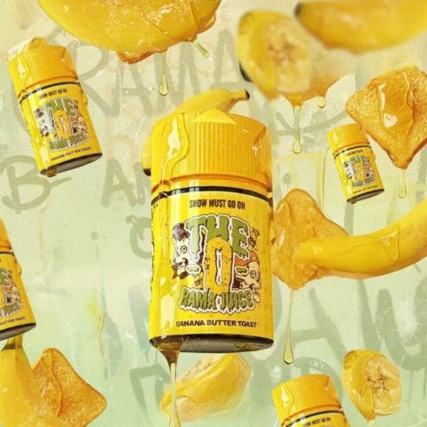 The Orama Banana Butter Toas 6mg 60ml