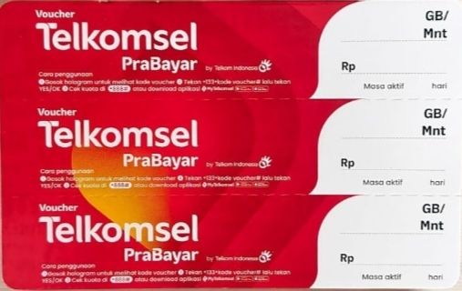 VOUCHER TELKOMSEL 9GB 5 HARI