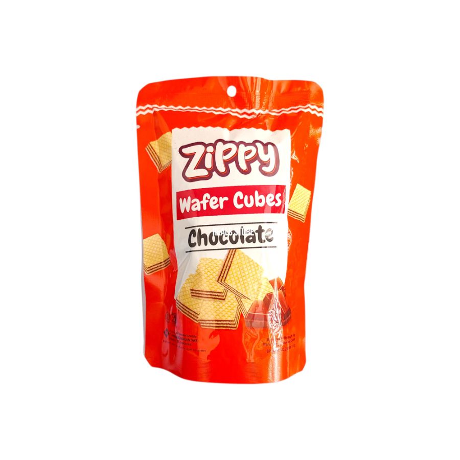 Zippy Wafer Cubes Chocolate 30gr