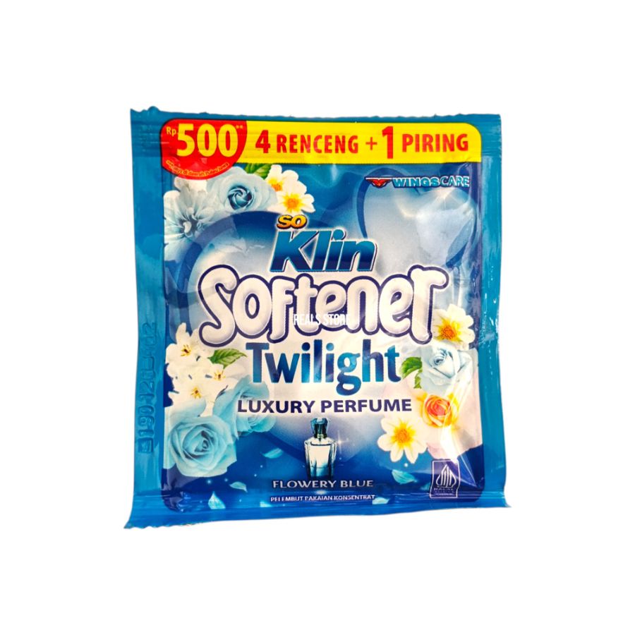 Soklin Softener Twilight Luxury Perfume Flowery Blue 13ml