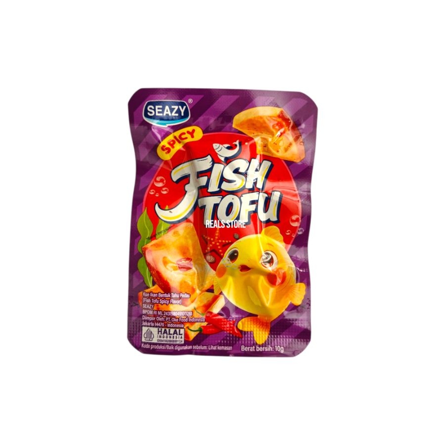 Seazy Spicy Fish Tofu 10gr