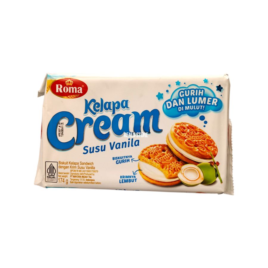 Roma Kelapa Cream Susu Vanila 174gr