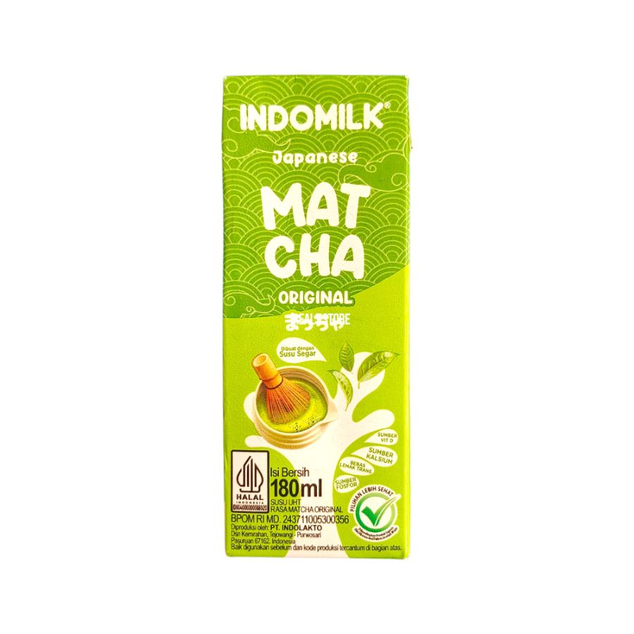 Indomilk Japanese Matcha Original 180ml