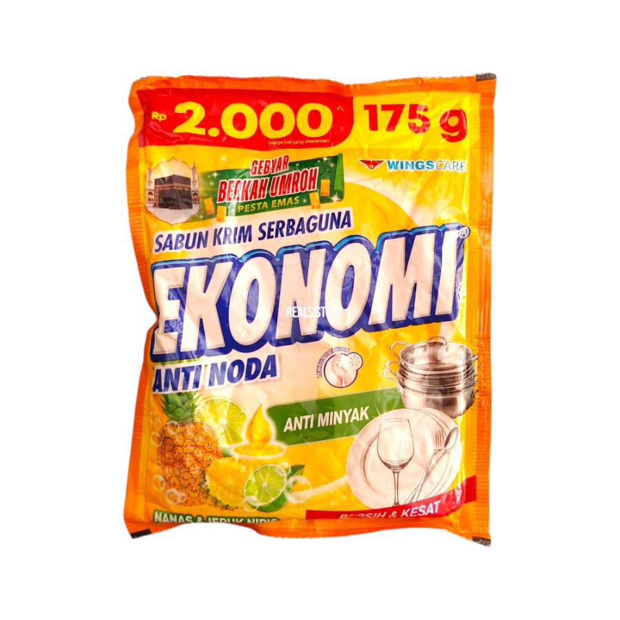 Ekonomi Sabun Krim Nanas & Jeruk Nipis 175gr