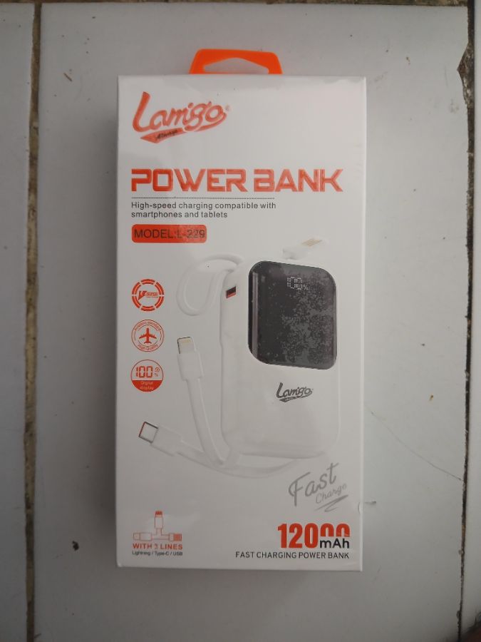 POWER BANK Lamigo 12.000 mAh