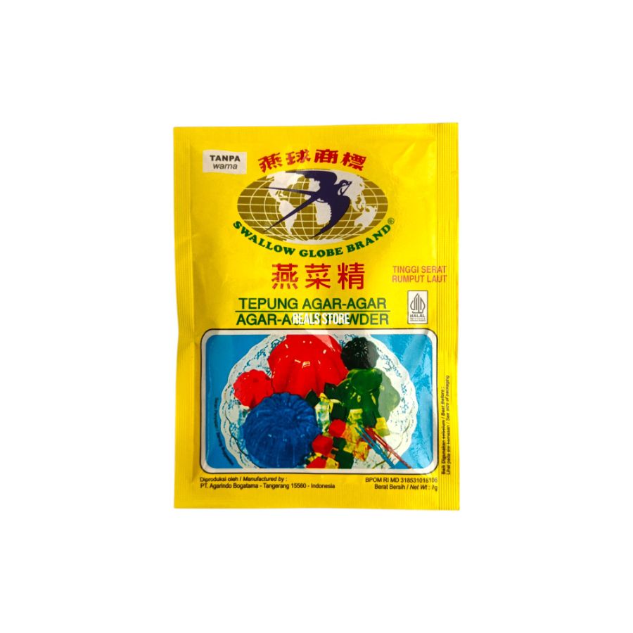 Swallow Tepung Agar Agar Tanpa Warna 7gr