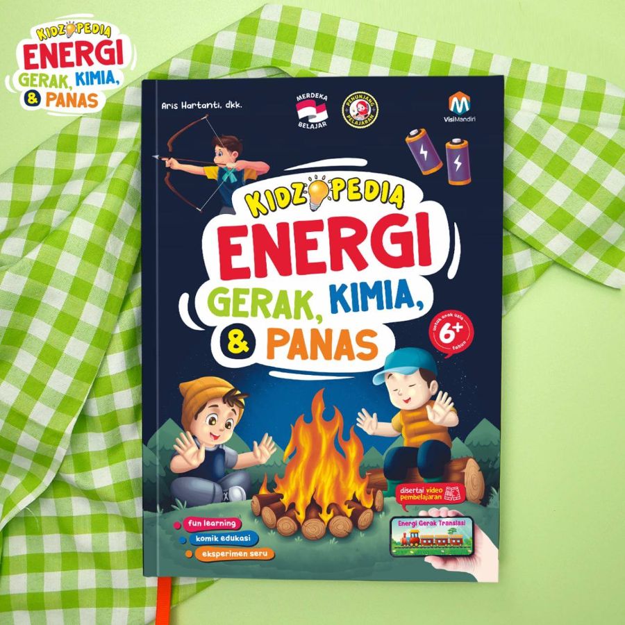 Kidzopedia Energi Gerak Kimia & Panas