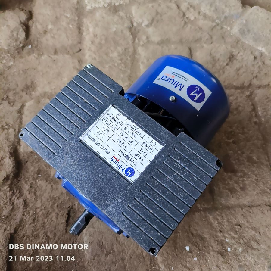 Dinamo 0,25 Hp 1450 Rpm 1  Phase merek Miura