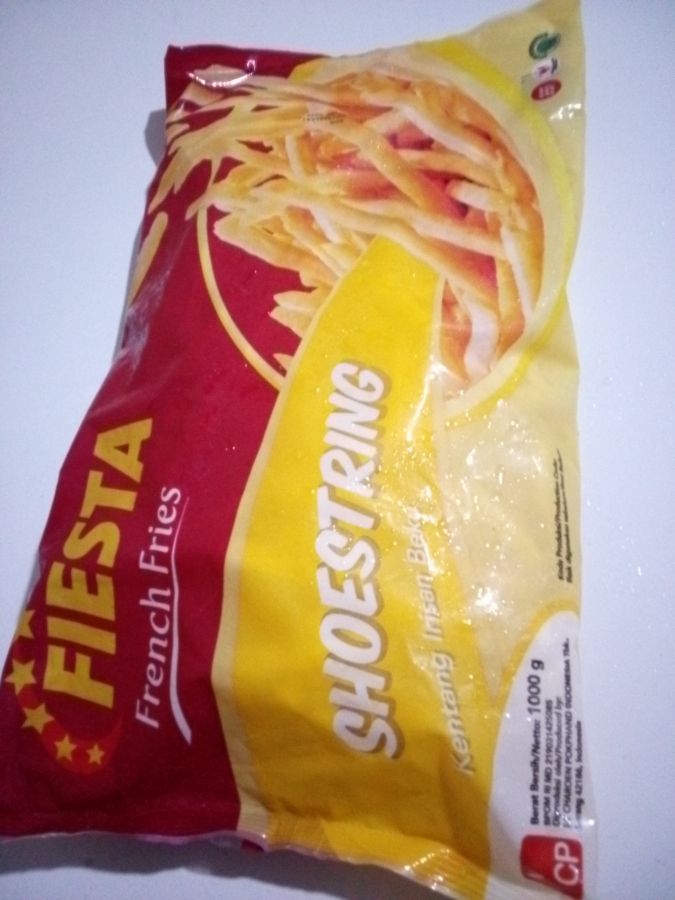 Fiesta Shoestring Kentang Irisan 1000gr