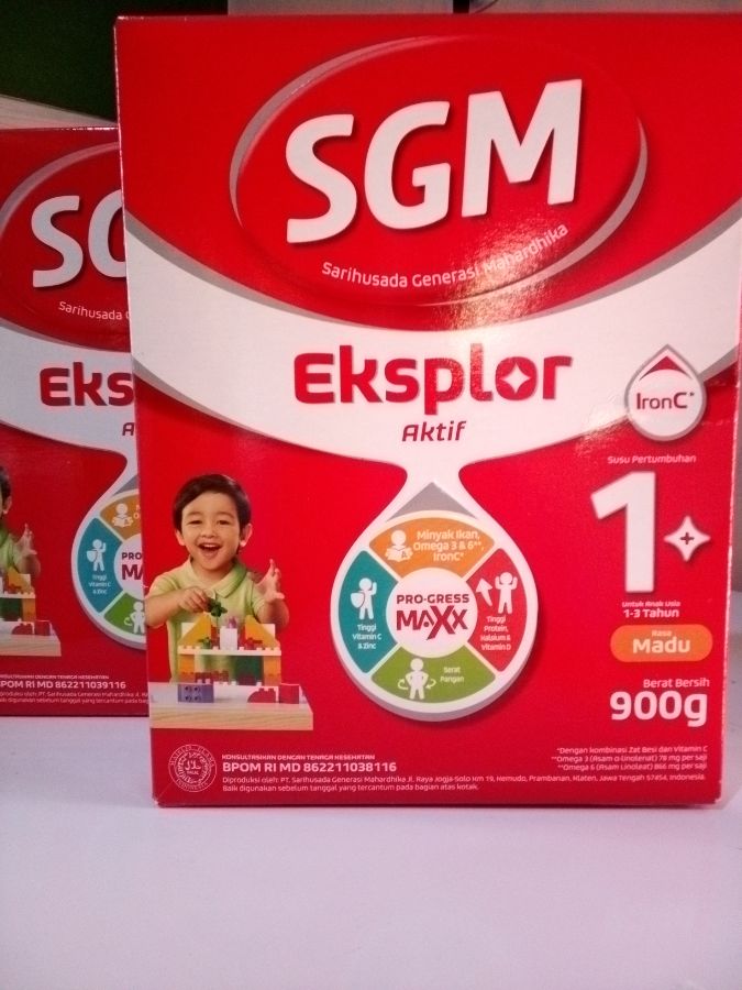 SGM Eksplor 1+ 900gr Madu