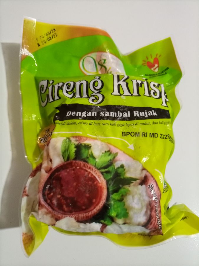 Cireng Krispi rujak
