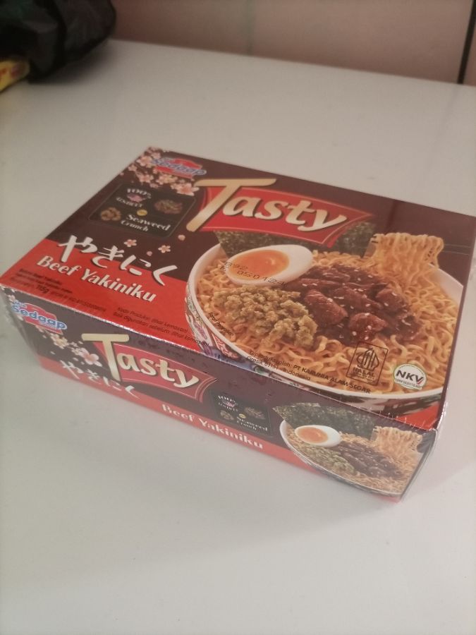 Mie Sedaap Tasty Beef Yakiniku