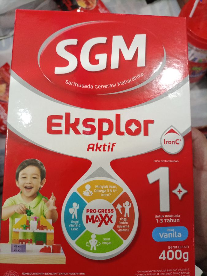 SGM Eksplor 1+ Vanilla 400gr