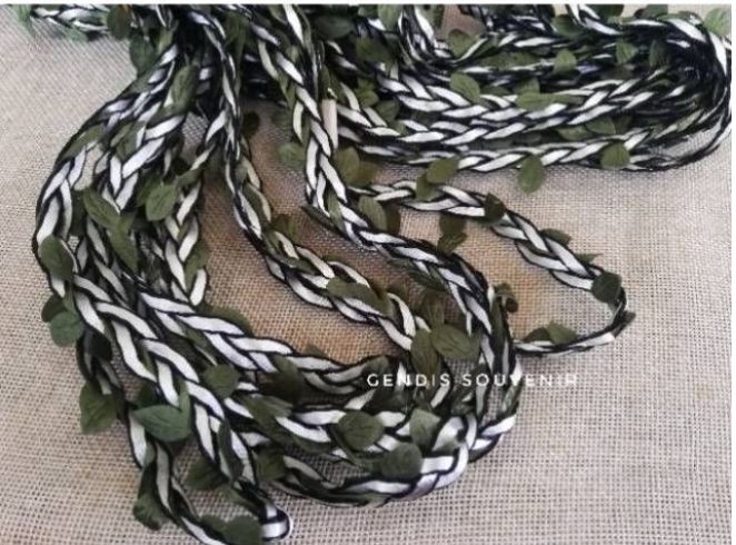 (90cm) daun kepang tali rrt kepang 2 variasi daun 
