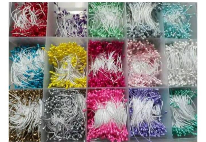 (isi kurleb 70pcs)putik sari bunga biasa per ikat