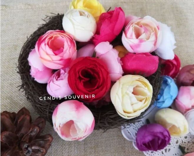 kuntum PEONY TELUR 3CM