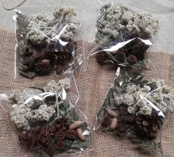 Paket Hiasan bunga kering rustic (Seperti Gambar)