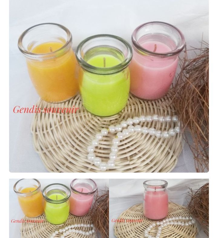 Lilin aromaterapi scented candle