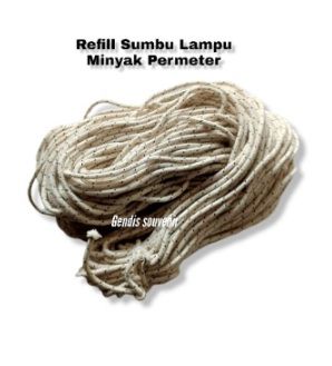 Permeter Refill sumbu lampu minyak 