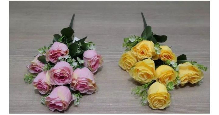 Buket bunga mawar premium rose mutiara (47107)