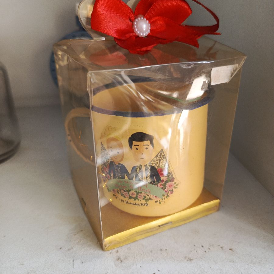  cangkir jadul custom 7cm (order minim 200pcs)