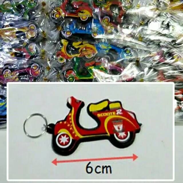 Gantungan kunci Vespa 